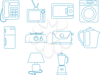 Home Appliance icon set