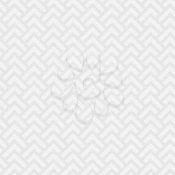 Neutral geometric seamless pattern for web design. Minimalistic tileable white vector background.