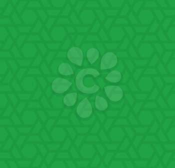 Green Neutral Seamless Pattern for Modern Design in Flat Style. Tileable Geometric Vector Background.