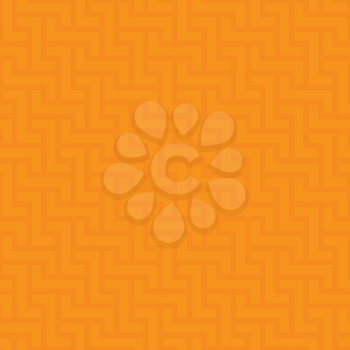 Orange Neutral Seamless Pattern for Modern Design in Flat Style. Tileable Geometric Vector Background.
