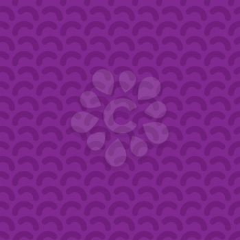 Rounded lines seamless vector pattern. Neutral seamless vector background in purple color.