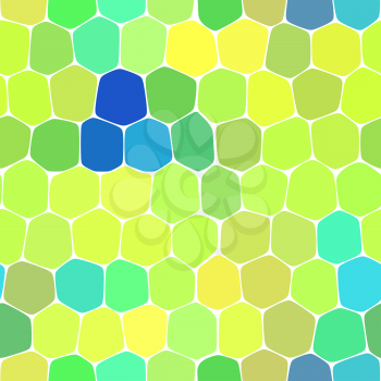 Abstract Colorful Honeycomb Seamless Background. Vector illustration