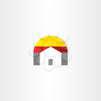 home real estate business vector icon