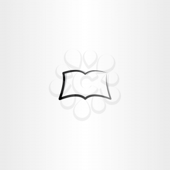 black book vector logo icon symbol