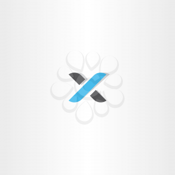 logotype letter x vector logo icon design