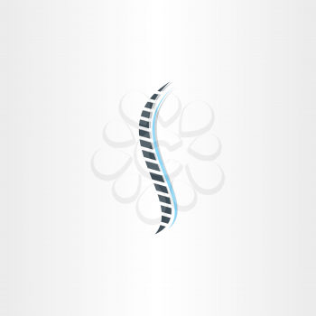 spine icon vector design element logo symbol