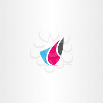 abstract business tech logo symbol vector icon