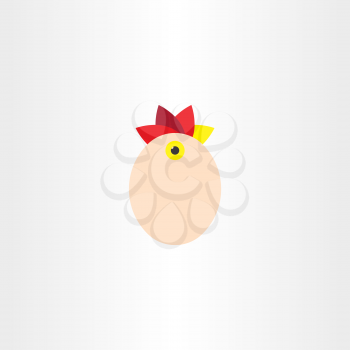 chicken egg vector element icon symbol