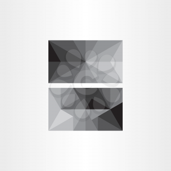 grayscale abstract geometric triangle background 