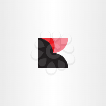 k logo black red logotype symbol design
