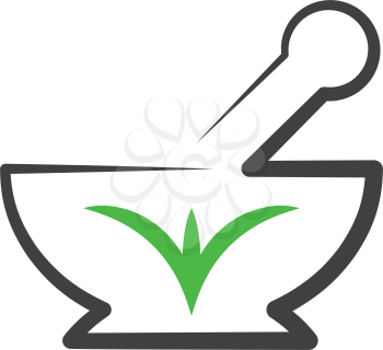 mortar and pestle logo icon pharmacy 