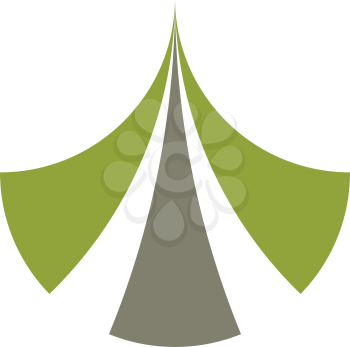 road highway logo path icon design 