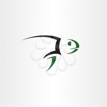 turtle logo symbol sign element stylized vector 