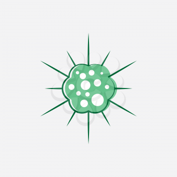 virus icon vector symbol design 