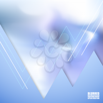 Abstract blurred background, light abstract template vector.