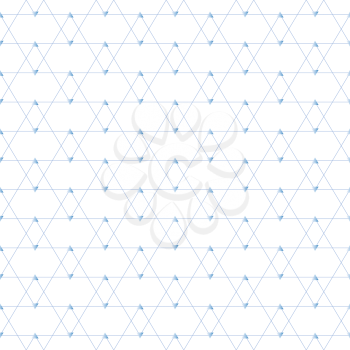 Repeating geometric tiles with triangles. Vector seamless pattern.