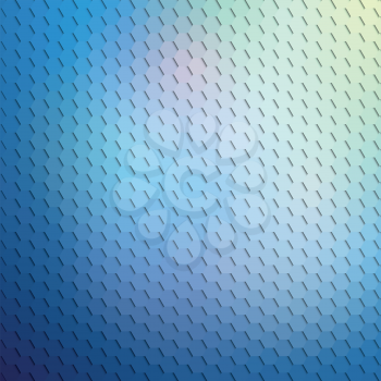 Colorful blue geometric background, abstract hexagonal pattern vector.