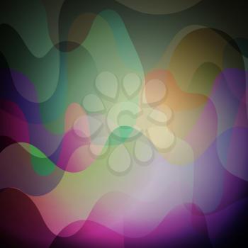 Bright color pattern, colorful design with overlapping shapes forming abstract beautiful background. Perfect backdrop for project of brochure or flyer
