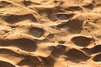 Desert sand texture from the sand in Egypt