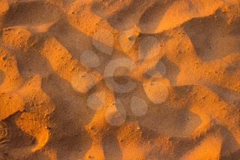 Desert sand texture from the sand in Egypt