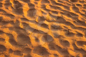 Desert sand texture from the sand in Egypt