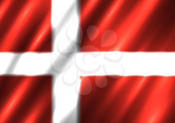 Denmark national flag background. Country Danish standard banner backdrop