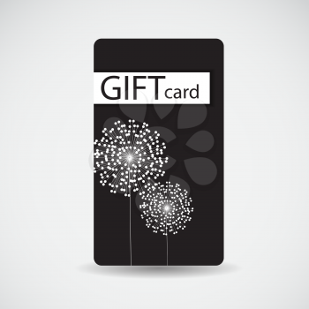 Abstract Beautiful Gift Card Design, Vector Illustration.