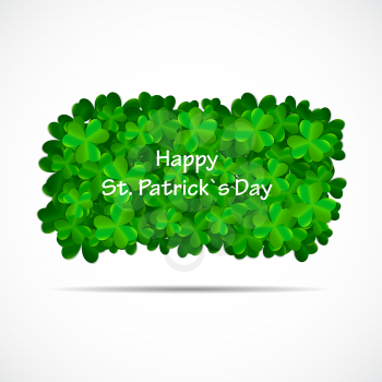 Saint Patrick Day Background Vector Illustration EPS10