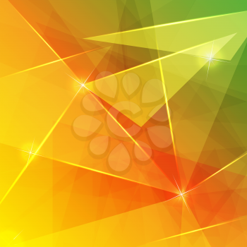 Colorful Abstract Psychedelic Art Background. Vector Illustration. EPS10