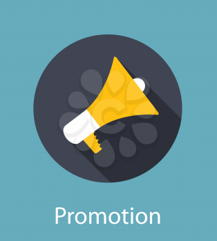 Promotion Flat Concept Icon Vector Illustration. EPS10