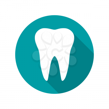 Tooth Isolated Icon Symbol Vector Illustration EPS10
