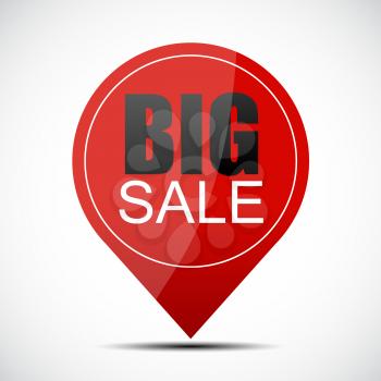 Big Sale Label Vector Illustration EPS10