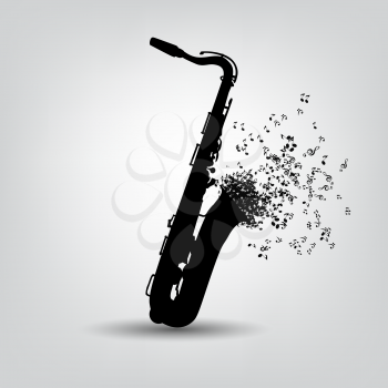 Abstract Music Background Vector Illustration for Your Design EPS10