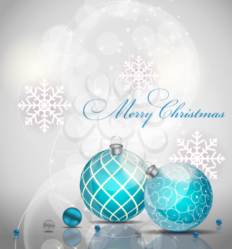 Abstract beauty Christmas and New Year background. Vector Illustration EPS10