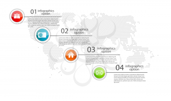 Infographic business template vector illustration