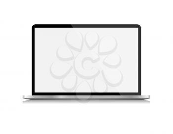 Laptop Computer Icon Isolated Vector Illustration EPS10