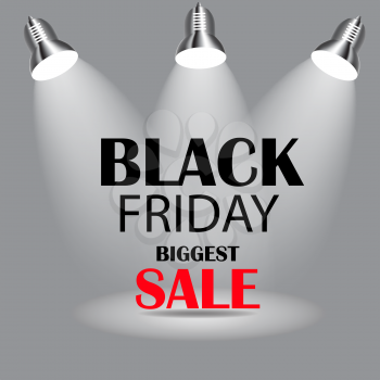 Black Friday Sale Icon Vector Illustration. EPS10