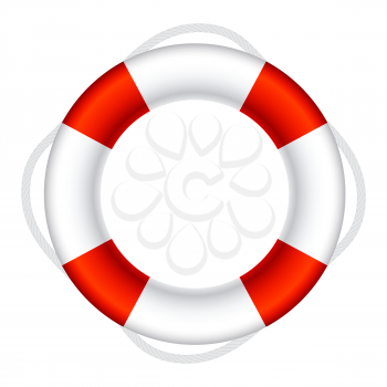 Lifebuoy Sign Symbol Vector Illustration EPS10