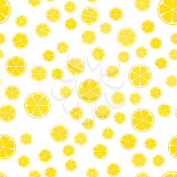 Abstract Lemon Seamless Pattern Background Vector Illustration EPS10