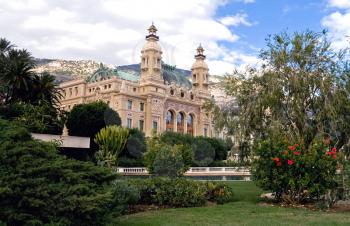 Monte Carlo Grand Casino. Sea side