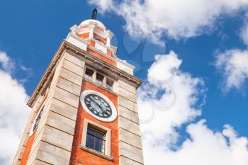 Clock Tower of Hong Kong. This landmark is located on the southern shore of Tsim Sha Tsui, Kowloon