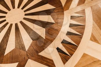 Wooden parquet, vintage pattern. Background photo texture
