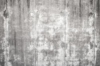 Old empty gray concrete wall, close-up background texture