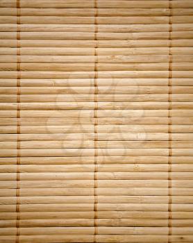 Bamboo mat detailed background texture
