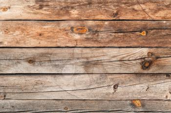Old brown rural wooden wall, background photo texture