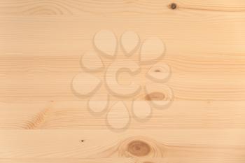 New wooden plank panel made of pine tree timber, flat background texture