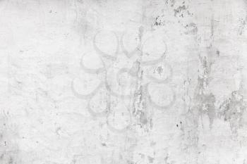 Old white concrete wall, grungy background photo texture