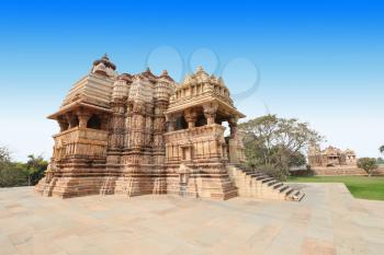 The Khajuraho Group of Monuments are a group of Hindu and Jain temples in Madhya Pradesh, India.