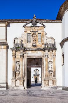 The University of Coimbra decor, Coimbra, Portugal
