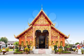 Wat Jed Yod is a buddhist temple situated in Chiang Rai City, Thailand